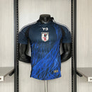 Japan Limitierte Auflage Y-3 24/25 Herren Spieler-Version Trikot Blau