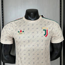Juventus Limitierte Edition Gucci 24/25 Herren Spieler-Version Beige