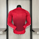 Manchester United Langarm Heimtrikot 24/25 Herren Spieler-Version