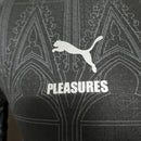 AC Milan Heimtrikot 24/25 Herren Spieler-Version Schwarz