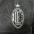 AC Milan Heimtrikot 24/25 Herren Spieler-Version Schwarz