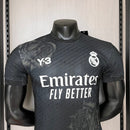 Real Madrid Y-3 Heimtrikot 24/25 Herren Spieler-Version Schwarz