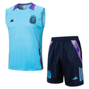 Argentinien Trainingsset 24/25 Ärmelloses Shirt und Shorts