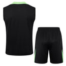 Brasilien Trainingsset 24/25 Ärmelloses Shirt und Shorts