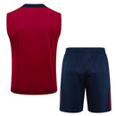 England Trainingsset 24/25 Ärmelloses Shirt und Shorts