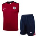 England Trainingsset 24/25 Ärmelloses Shirt und Shorts