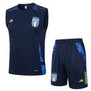 Italien Trainingsset 24/25 Ärmelloses Shirt und Shorts