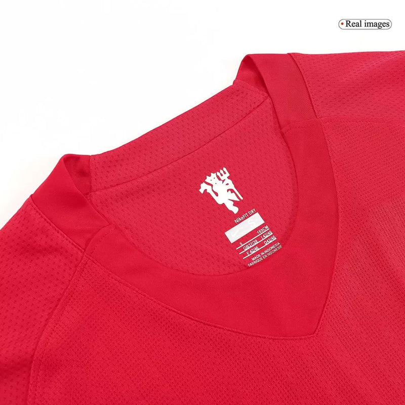 Manchester United Langarm Heimtrikot 07/08 Herren Fan-Version (Retro)