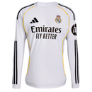 Real Madrid Heimtrikot Langarm 25/26 Herren Fan-Version