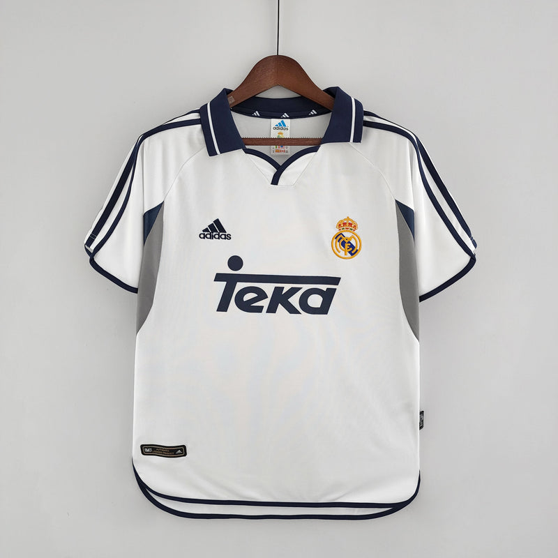 CAMISETA REAL MADRID I 00/01 HOMBRE (RETRO) - TIENDA DEL JUGADOR