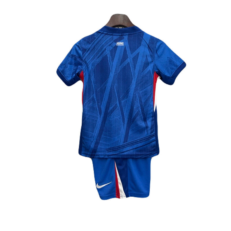 Kinder-Set Chelsea Heimtrikot 25/26 Blau