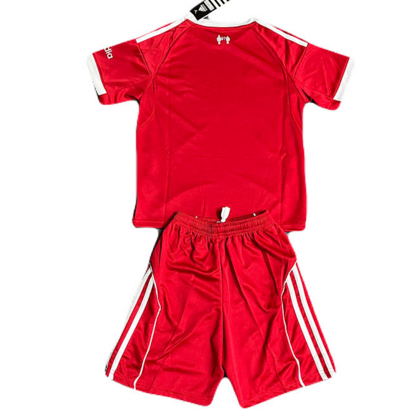 Kinder-Set Liverpool Heimtrikot 25/26 Rot