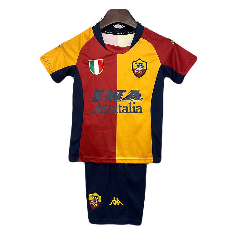 Kinder-Set Roma Heimtrikot 01/02 (Retro)