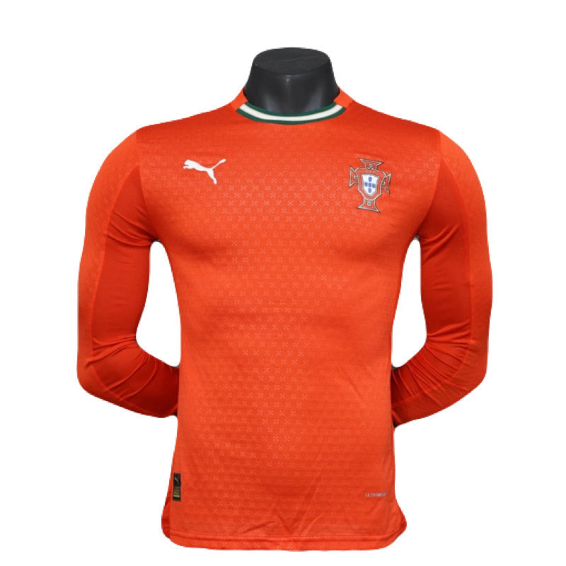 Portugal Langarm Heimtrikot 25/26 Herren Spieler-Version Trikot