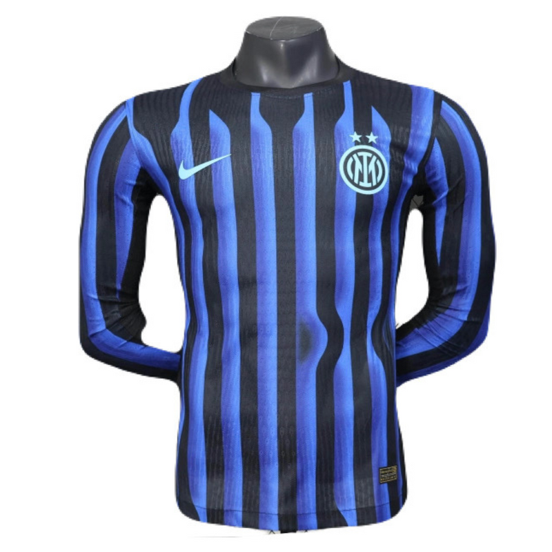 Inter Mailand Langarm Heimtrikot 25/26 Herren Spieler-Version