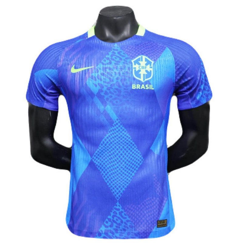 Brasilien Auswärtstrikot 25/26 Herren Spieler-Version Trikot Blau