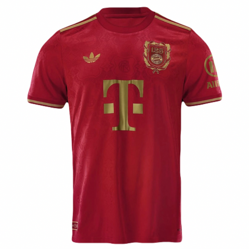 Bayern München 125 Jahre 25/26 Herren Fantrikot Bordeaux