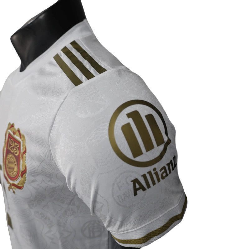 Bayern München 125 Jahre 25/26 Herren Spieler-Version Trikot Weiß