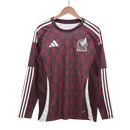 Herren Mexiko Auswärtstrikot 24/25 Langarm Fantrikot