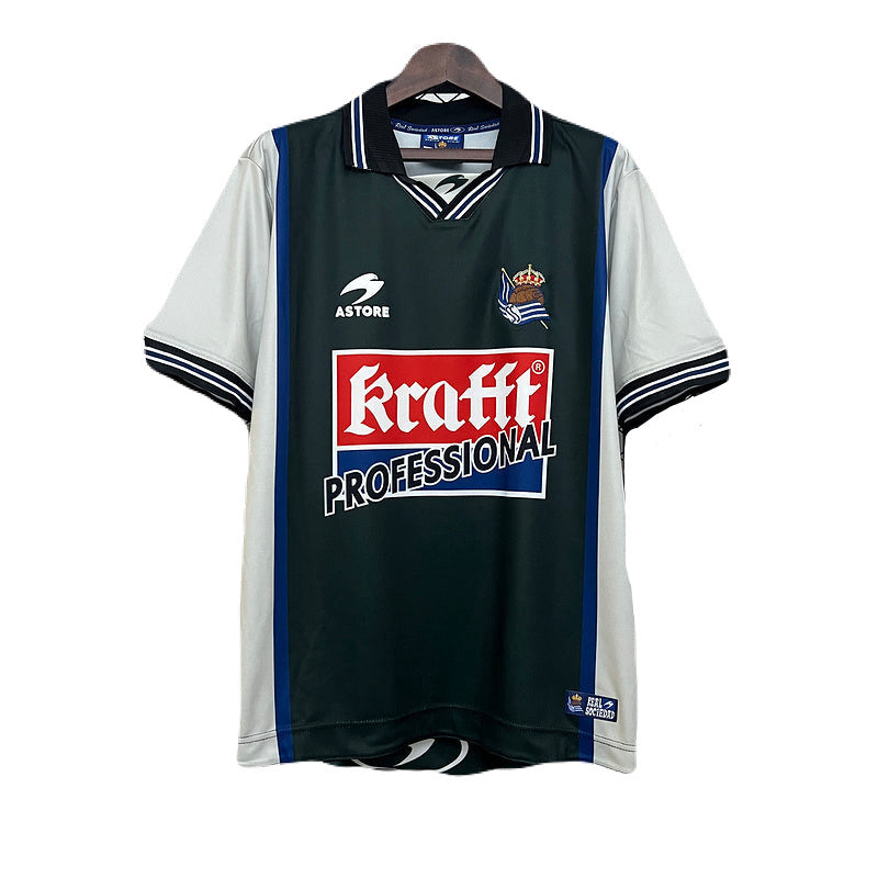 Real Sociedad Auswärtstrikot 00/02 Herren Fan-Version (Retro)