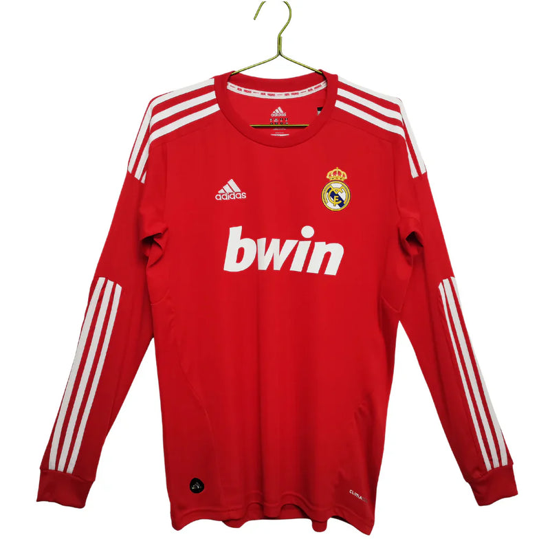 Real Madrid Langarm Drittetrikot 11/12 Herren Fan-Version (Retro)