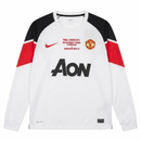 Manchester United Langarm Auswärtstrikot 2010/11 Herren Fan-Version (Retro)