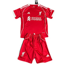 Kinder-Set Liverpool Heimtrikot 25/26 Rot