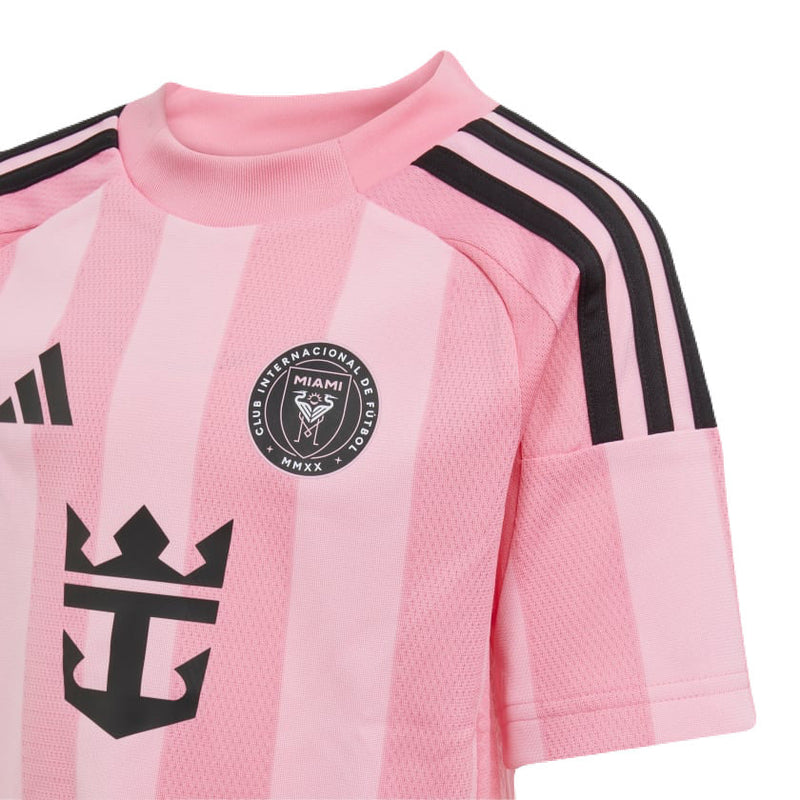 Kinder-Set Inter Miami Heimtrikot 25/26 Rosa