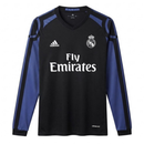 Real Madrid Langarm Drittetrikot 2016/17 Herren Fan-Version (Retro)