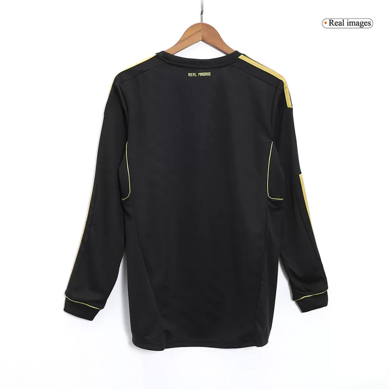 Real Madrid Langarm Zweittrikot 11/12 Herren Fan-Version (Retro)