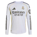 Real Madrid Heimtrikot Langarm 25/26 Herren Spieler-Version