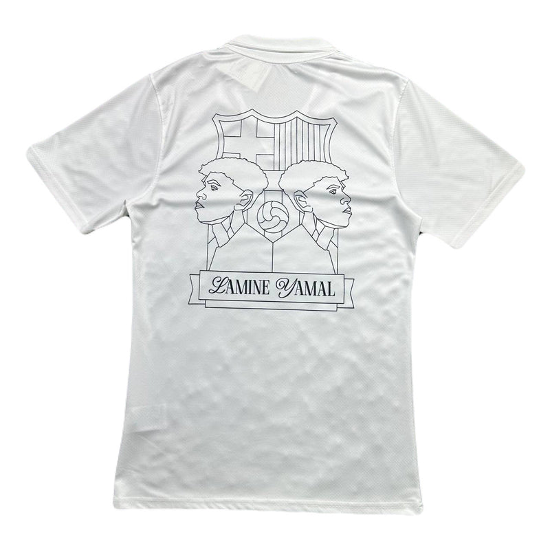 Barcelona Polo Lamine Yamal 24/25 Herren Fan-Version