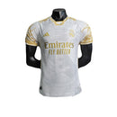 CAMISETA REAL MADRID EDICIÓN LIMITADA DORADA 24/25 HOMBRE (VERSIÓN JUGADOR) - TIENDA DEL JUGADOR