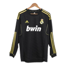 Real Madrid Langarm Zweittrikot 11/12 Herren Fan-Version (Retro)