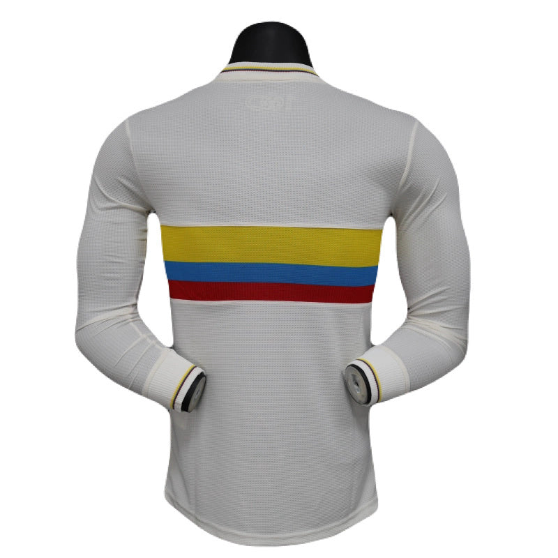 Kolumbien 100 Jahre 24/25 Herren Spieler-Version Langarmtrikot