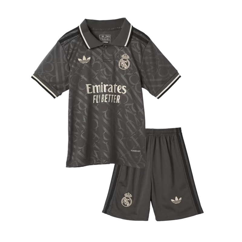 Kinder-Set Real Madrid Drittetrikot 24/25