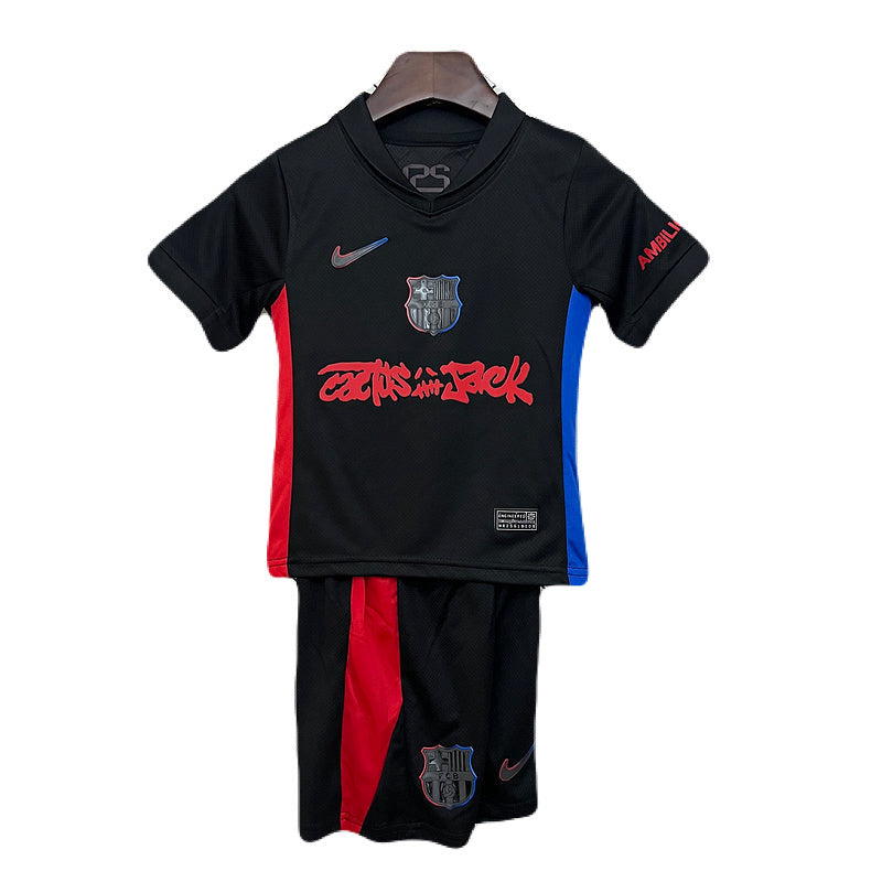 Kinder-Set Barcelona Auswärtstrikot
