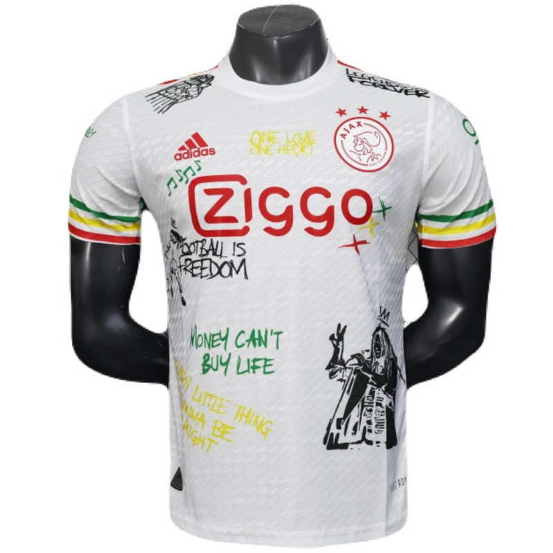 Ajax Heimtrikot Bob Marley 25/26 Herren Spieler-Version