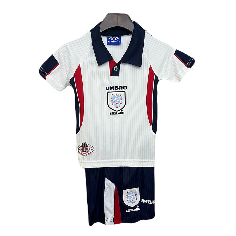 Kinder-Set England Heimtrikot 1998 (Retro)