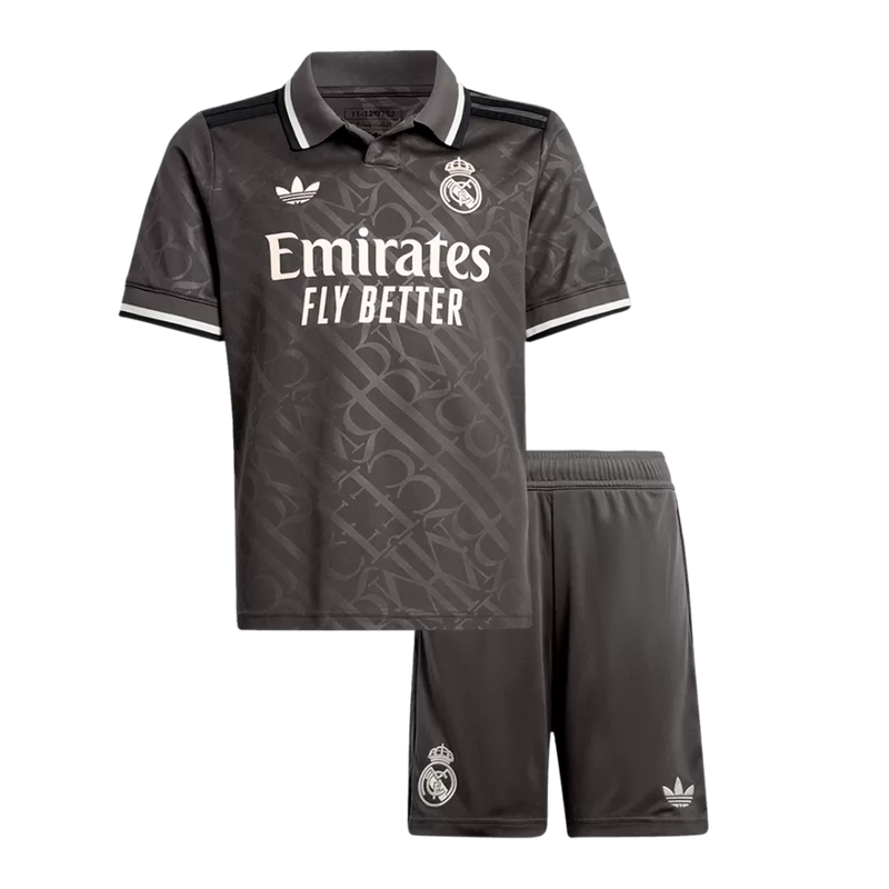 Kinder-Set Real Madrid Drittetrikot 24/25