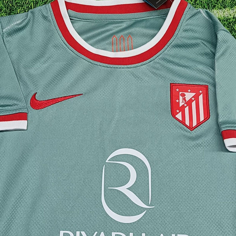 Kinder-Set Atlético Madrid Auswärtstrikot 24/25