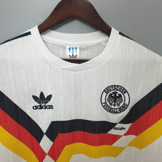 Deutschland Heimtrikot 1990 Herren Fantrikot (Retro)