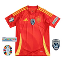 Spanien Heimtrikot mit Patches 24/25 Herren Fan-Version