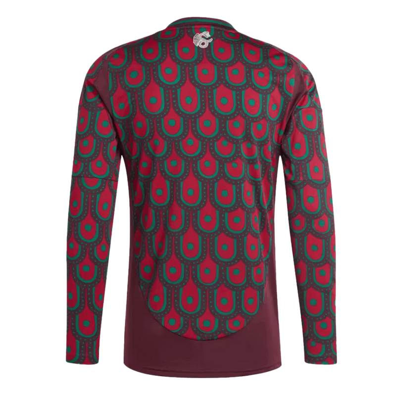 Herren Mexiko Auswärtstrikot 24/25 Langarm Fantrikot