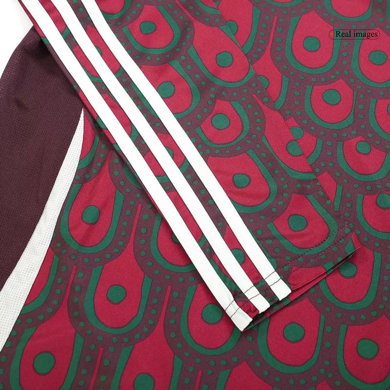 Herren Mexiko Auswärtstrikot 24/25 Langarm Fantrikot