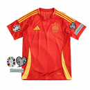 Spanien Heimtrikot mit Patches 24/25 Herren Fan-Version