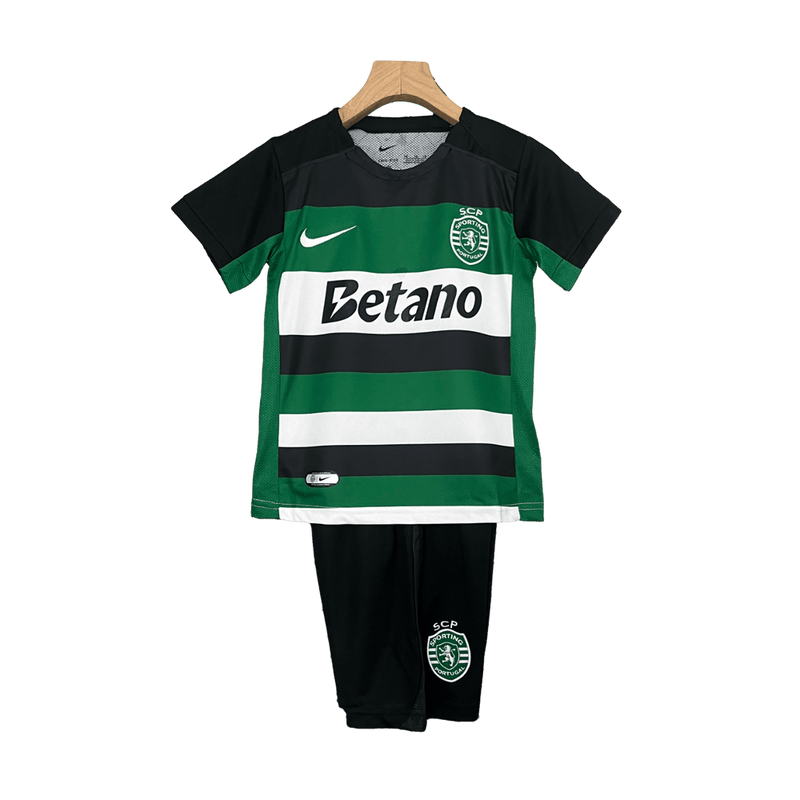 Kinder-Set Sporting Lissabon Heimtrikot 24/25