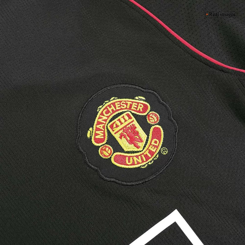 Manchester United Langarm Auswärtstrikot 07/08 Herren Fan-Version (Retro)