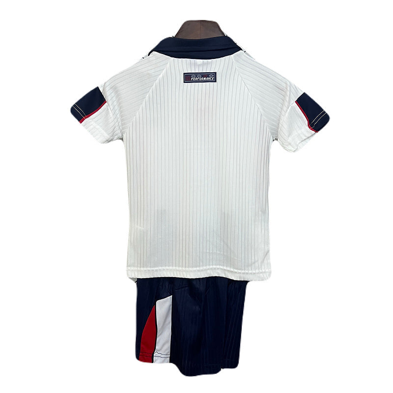 Kinder-Set England Heimtrikot 1998 (Retro)