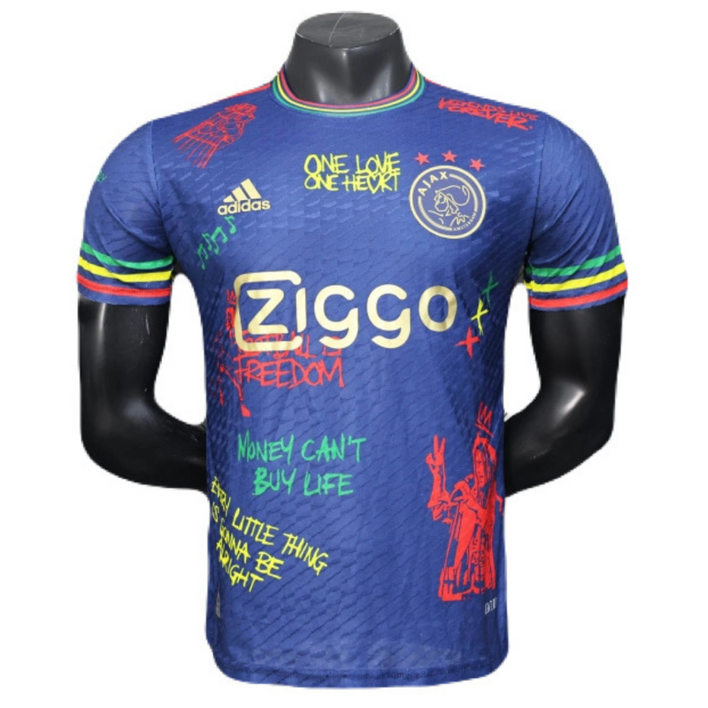 Ajax Heimtrikot Bob Marley 25/26 Herren Spieler-Version